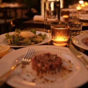 Romantic Candlelight Dinner Setup